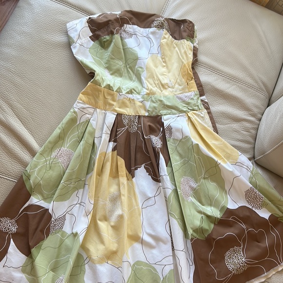 Strapless cotton dress - Picture 2 of 5